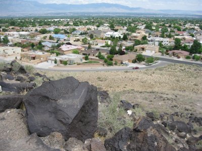 Petroglyph NM and Albuquerque