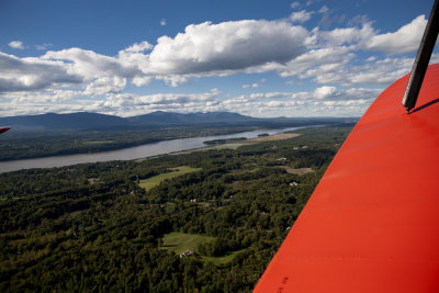 Looking North Along The Hudson