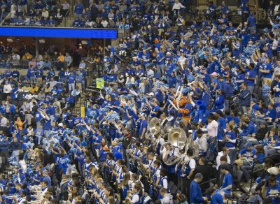 The Band and Blue Crew