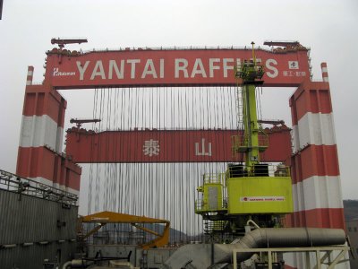 Yantai Raffles Crane 1