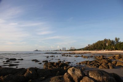 Hua Hin Beach Low Tide