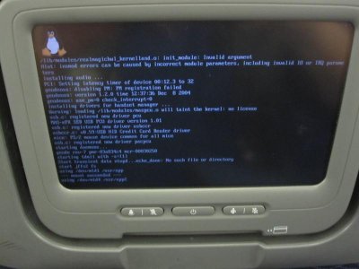Linux boot screen
