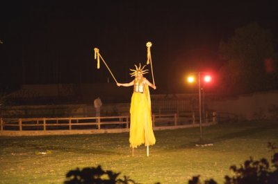 Inca entertainment at Sol y Luna