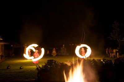 Inca entertainment at Sol y Luna