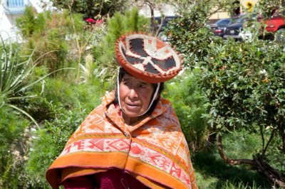 Woman in Ollantaytambo