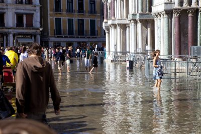 High tide in St. Mark's Square