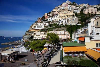Positano from our room