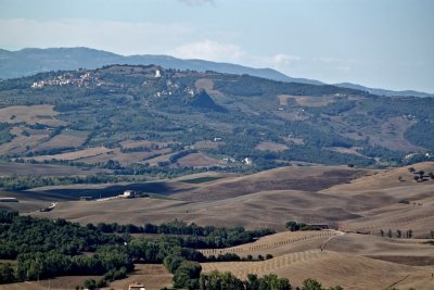 Val D'Orcia from Pienza
