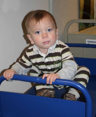 Riding the Book Truck