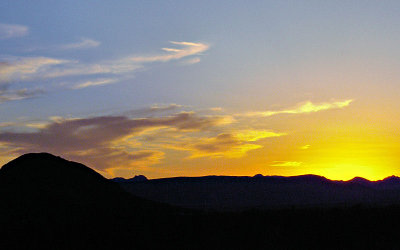 Tombstone Sunset Tom West