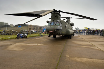 Chinook Helicopter at RAF Leuchars