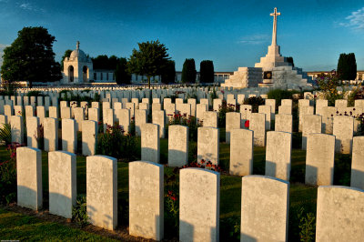 Ypres - Tyne Cot British and Commonwealth Military cemetery