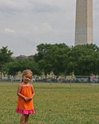 Kaitlyn and the Monument