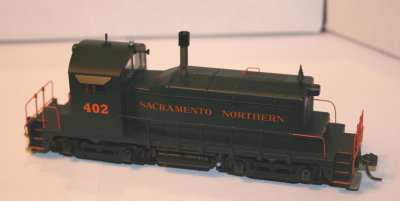 HO Scale Sacramento Northern Locomotives
