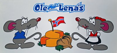 Deep Fried Norwegian Banana Split at Ole and Lena's