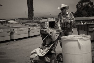 Multitasking Dad