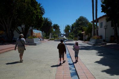 The Fam, on a summer stroll