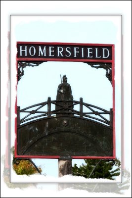 Homersfield, Norfolk In Photoshop