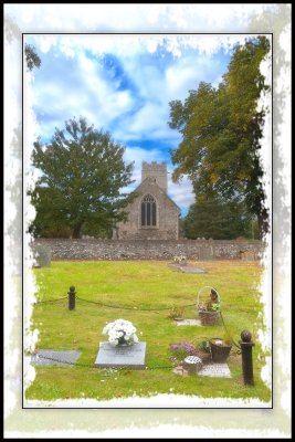 Homersfield, Norfolk In Photoshop