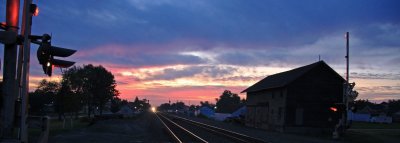 Waterloo Indiana..Trian station..