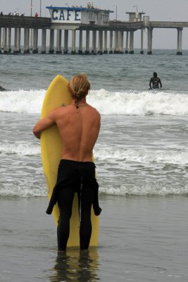 Surfer waiting..
