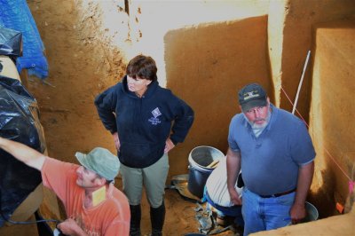 Without Jodi and Mike's cooperation, work at this dig site would not be possible.