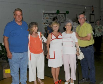 Ted Takacy, Linda, Donna, Polly Coggins and Neal Capps