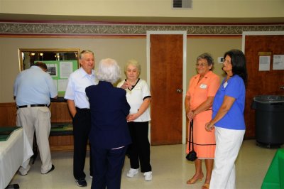 L to R: Homer Peterson; Thomas; Mrs. Guest; Phyllis Staton; Homer's friend Thelma Ellenburg and Joy Hamilton