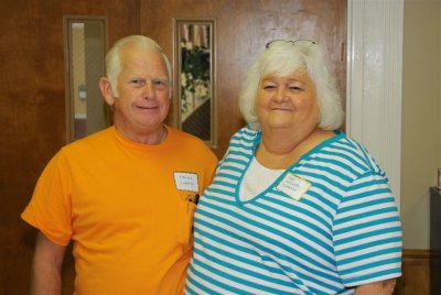 Patsy McCombs Cureton and husband Thomas