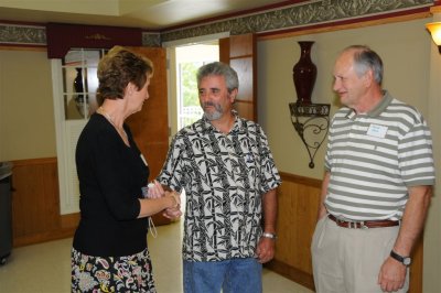 Linda Guy and Charles