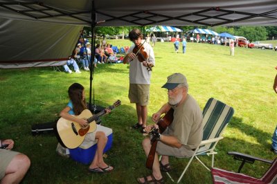 A YAM and a JAM, jammin with Dan