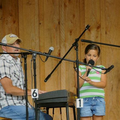 Jeff Little with his daughter