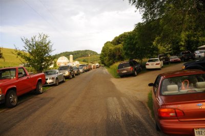 Wayne asked us to join him and a few friends athis home for a catered dinner.