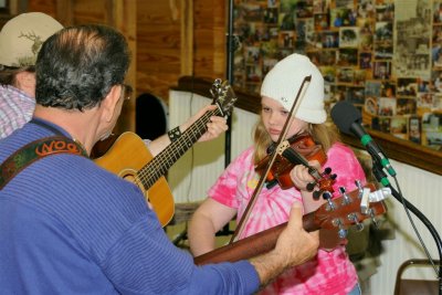Don and Ryan, Pickin With Ryan's  Daughter