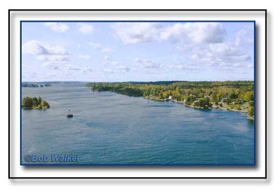 Yet Another Beautiful View Of The St. Lawrence River From The International Bridge