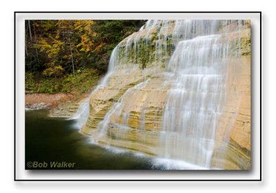 A Closer Look At The Robert H. Treman State Park's Waterfall