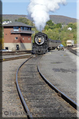 3254 Steam Locomotive Standing By