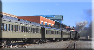 3254 Makes Its Way Out Of Steamtown To The Open Line