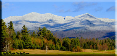 A Small View Of The Adirondack Park's High Peaks 