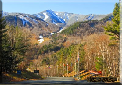 Yet Another View To the Entrance Of The Whiteface Ski Center