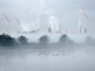 fog and Industry (Yara, Sluiskil, NL)