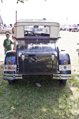 Rear of 1930 Ford Cabriolet