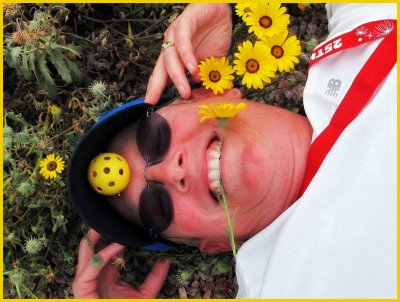 Claud in the Flowers
