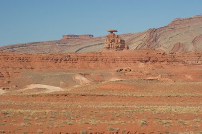 Mexican Hat formation near Mexican Hat, Utah
