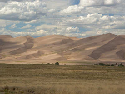 Southwest flank of sand dunes