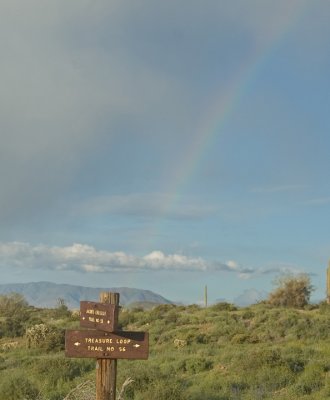The Treasure Loop at the end of the rainbow