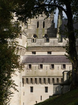 Le chateau de Pierrefonds, Oise