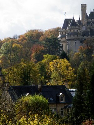 Le chateau de Pierrefonds, Oise