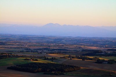 Coucher de soleil sur les Pyrnes