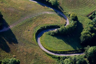 Chemin sinueux